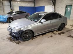 Salvage cars for sale at Chalfont, PA auction: 2008 Mercedes-Benz C 300 4matic