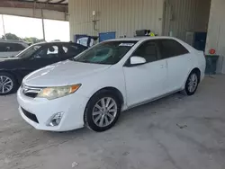 Salvage cars for sale at Homestead, FL auction: 2012 Toyota Camry Base