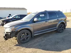 Salvage cars for sale at Portland, MI auction: 2018 Dodge Journey Crossroad