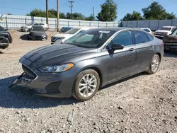 Salvage cars for sale at Oklahoma City, OK auction: 2019 Ford Fusion SE