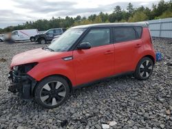 Salvage cars for sale at Windham, ME auction: 2016 KIA Soul +