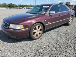 Salvage cars for sale at Midway, FL auction: 2002 Audi S8 Quattro