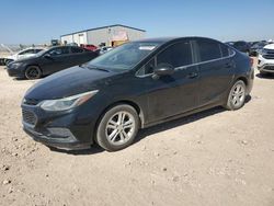 Chevrolet salvage cars for sale: 2017 Chevrolet Cruze LT