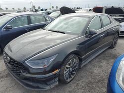 Flood-damaged cars for sale at auction: 2022 Hyundai Sonata Limited