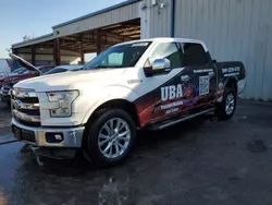 Salvage cars for sale at Riverview, FL auction: 2015 Ford F150 Supercrew