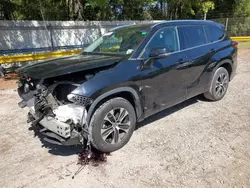 Toyota salvage cars for sale: 2021 Toyota Highlander XLE