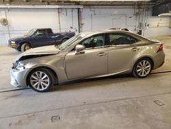 Salvage cars for sale at Wheeling, IL auction: 2016 Lexus IS 200T