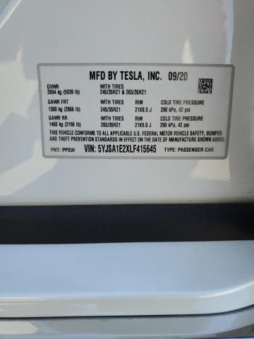 2020 Tesla Model S