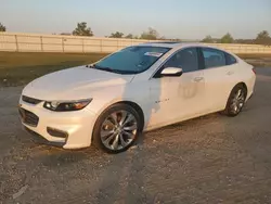 Chevrolet salvage cars for sale: 2017 Chevrolet Malibu Premier