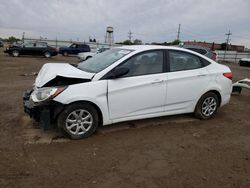 Salvage cars for sale at Chicago Heights, IL auction: 2014 Hyundai Accent GLS