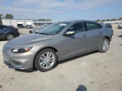 Vehiculos salvage en venta de Copart Harleyville, SC: 2017 Chevrolet Malibu LT