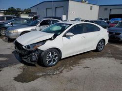 Salvage cars for sale at New Orleans, LA auction: 2021 KIA Forte FE