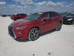 Salvage cars for sale at Taylor, TX auction: 2019 Lexus RX 350 Base