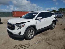 Salvage cars for sale at Homestead, FL auction: 2020 GMC Terrain SLE