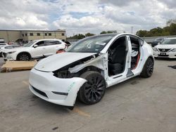 Salvage cars for sale from Copart Wilmer, TX: 2022 Tesla Model Y