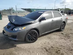 2010 Toyota Corolla Base en venta en Homestead, FL