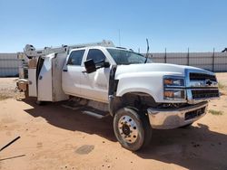 Salvage trucks for sale at Andrews, TX auction: 2019 Chevrolet Silverado Medium Duty