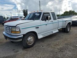 Salvage trucks for sale at Miami, FL auction: 1993 Ford F350