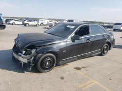 Mercedes-Benz salvage cars for sale: 2012 Mercedes-Benz C 250