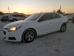 Salvage cars for sale from Copart Haslet, TX: 2015 Chevrolet Malibu LS