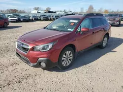 Subaru Outback salvage cars for sale: 2018 Subaru Outback 2.5I Premium