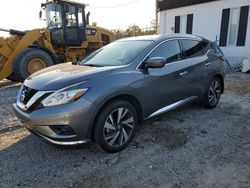 Salvage cars for sale at Augusta, GA auction: 2016 Nissan Murano S