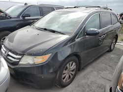 Flood-damaged cars for sale at auction: 2014 Honda Odyssey EXL