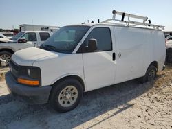 Salvage trucks for sale at Houston, TX auction: 2013 Chevrolet Express G1500