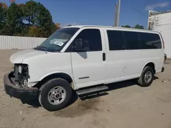 Salvage trucks for sale at Seaford, DE auction: 2006 GMC Savana G2500