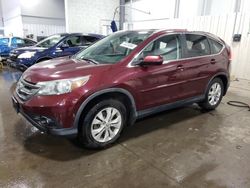 Salvage cars for sale at Ham Lake, MN auction: 2014 Honda CR-V EXL