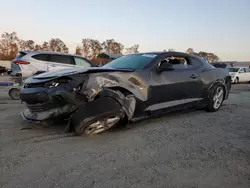 Chevrolet Camaro LT salvage cars for sale: 2016 Chevrolet Camaro LT