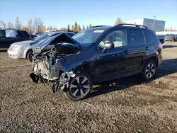 Salvage cars for sale at Anchorage, AK auction: 2017 Subaru Forester 2.5I Premium