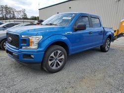 Salvage cars for sale at Spartanburg, SC auction: 2020 Ford F150 Supercrew