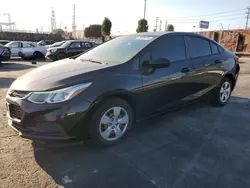 Salvage cars for sale at Wilmington, CA auction: 2017 Chevrolet Cruze LS