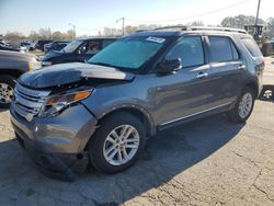 Ford Explorer xlt salvage cars for sale: 2013 Ford Explorer XLT