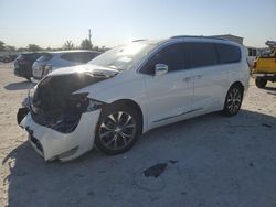 Salvage cars for sale at Haslet, TX auction: 2017 Chrysler Pacifica Limited