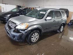 Salvage cars for sale at Elgin, IL auction: 2005 Honda CR-V EX