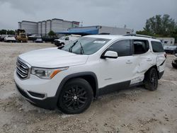 Carros salvage para piezas a la venta en subasta: 2019 GMC Acadia SLT-1