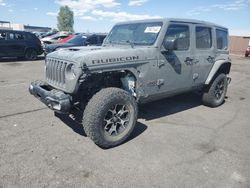 Salvage cars for sale at North Las Vegas, NV auction: 2021 Jeep Wrangler Unlimited Rubicon 392