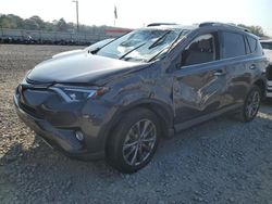 Salvage cars for sale at Montgomery, AL auction: 2018 Toyota Rav4 Limited