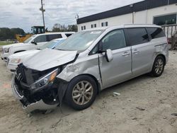 Salvage cars for sale at Augusta, GA auction: 2021 KIA Sedona LX