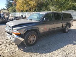 Dodge Dakota Vehiculos salvage en venta: 2002 Dodge Dakota Quad SLT