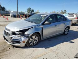 Chevrolet salvage cars for sale: 2015 Chevrolet Cruze LS