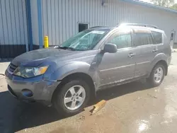 Salvage cars for sale at York Haven, PA auction: 2008 Mitsubishi Outlander LS