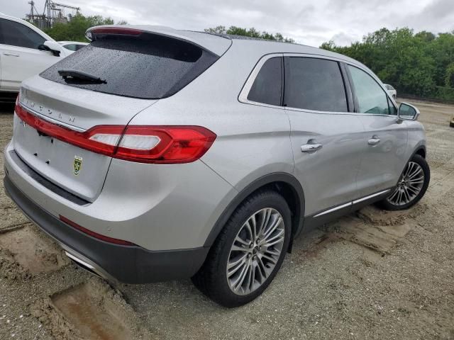 2016 Lincoln MKX Reserve