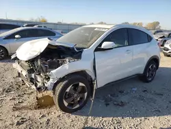 Salvage cars for sale at Kansas City, KS auction: 2018 Honda HR-V EXL