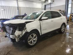 Chevrolet Equinox lt salvage cars for sale: 2018 Chevrolet Equinox LT