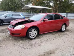 Salvage cars for sale at Austell, GA auction: 2012 Chevrolet Impala LT