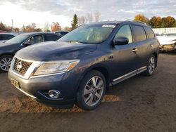 Salvage cars for sale at Bowmanville, ON auction: 2014 Nissan Pathfinder S