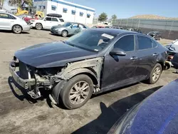 Salvage cars for sale at Anthony, TX auction: 2017 KIA Optima LX